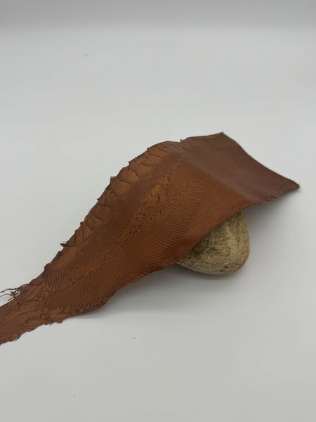 CUIR DE CARPE® SATINÉ Caramel