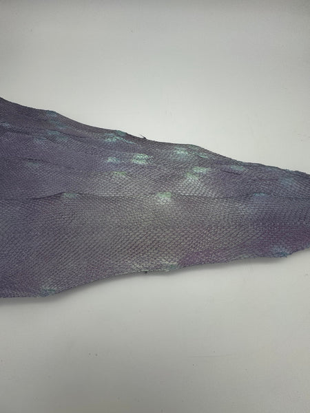 PACK de 10 SQUAMA MÉTALLISÉ Argent sur Violet - Taille Medium - Choix 1