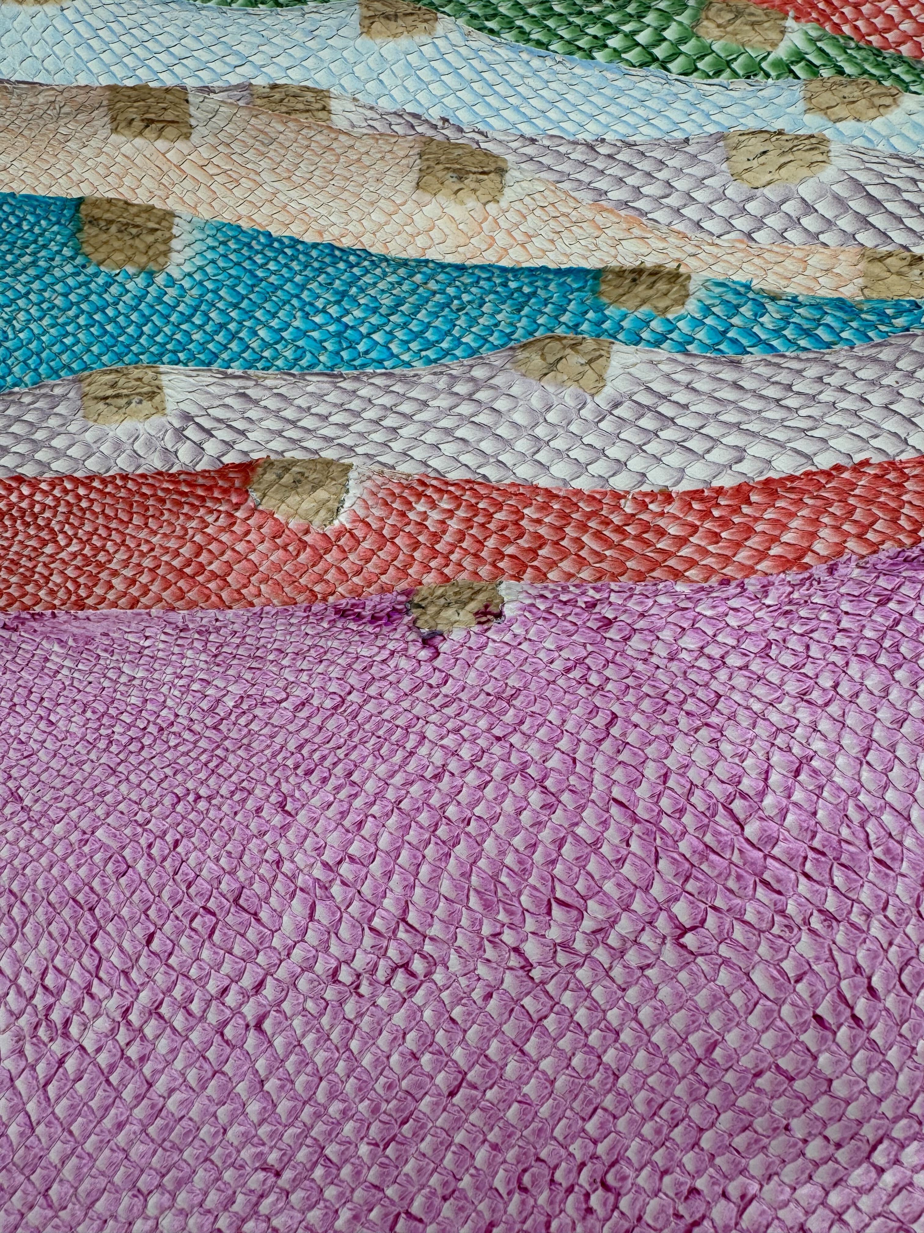 PACK de 10 SQUAMA DÉGRADÉ Multicolore #3 - Taille Large - Choix 1 ICTYOS