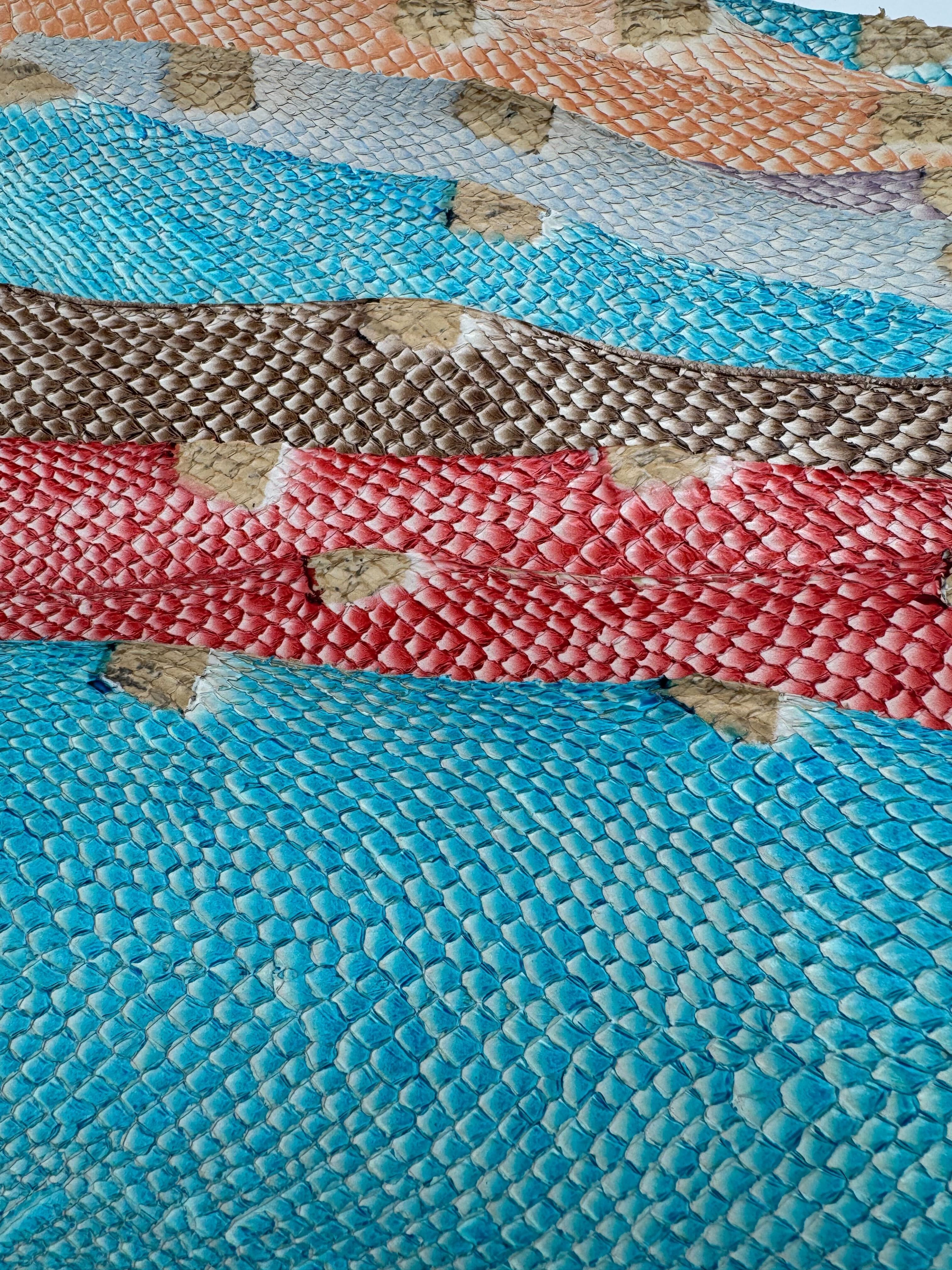 PACK de 10 SQUAMA DÉGRADÉ Multicolore #1 - Taille Large - Choix 1 ICTYOS