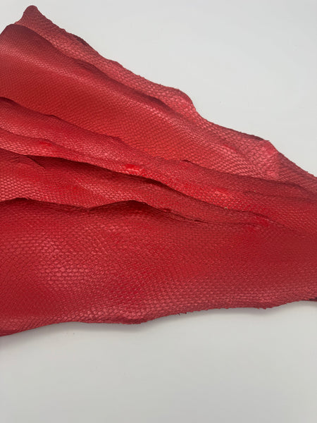 PACK de 10 SQUAMA MÉTALLISÉ Rouge - Taille Large - Choix 1