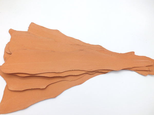PACK de 10 LUNA SATINÉ Orange Pastel - Choix 2